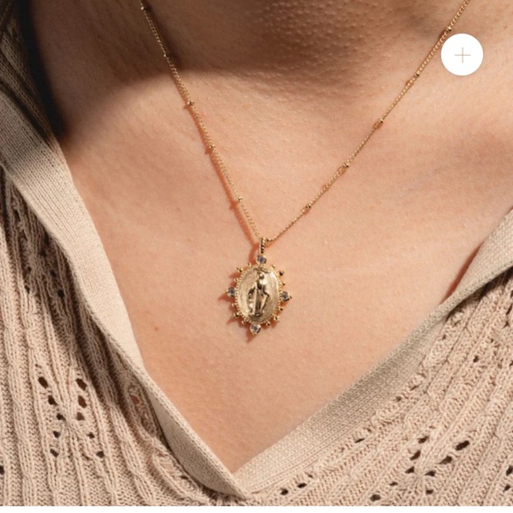 Joy Dravecky Lady Lourdes Pendant Necklace - Picture 2 of 7